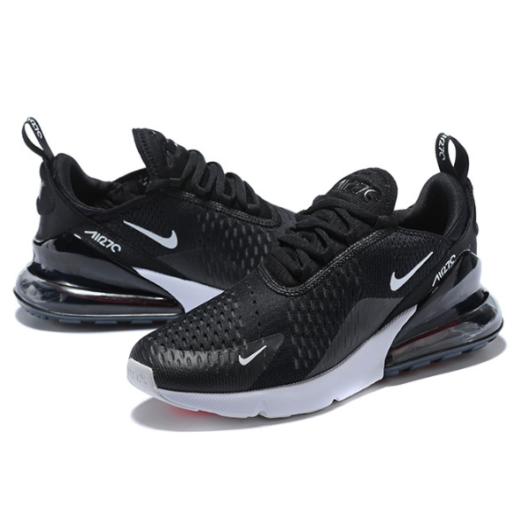 Zapatillas Nike Air Max 270 React informales en blanco y negro