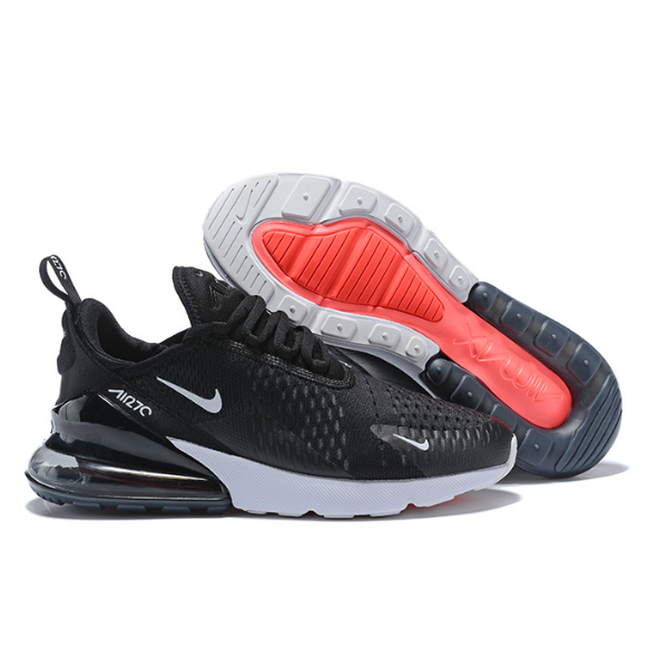 Zapatillas Nike Air Max 270 React informales en blanco y negro
