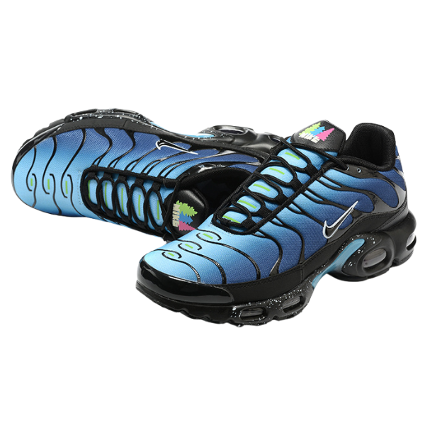 Zapatillas Nike Air Max Plus TN informales en negro y azul