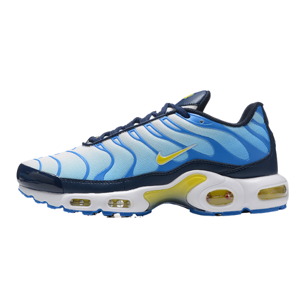 Zapatillas Nike Air Max Plus TN azules topacio dorados informales