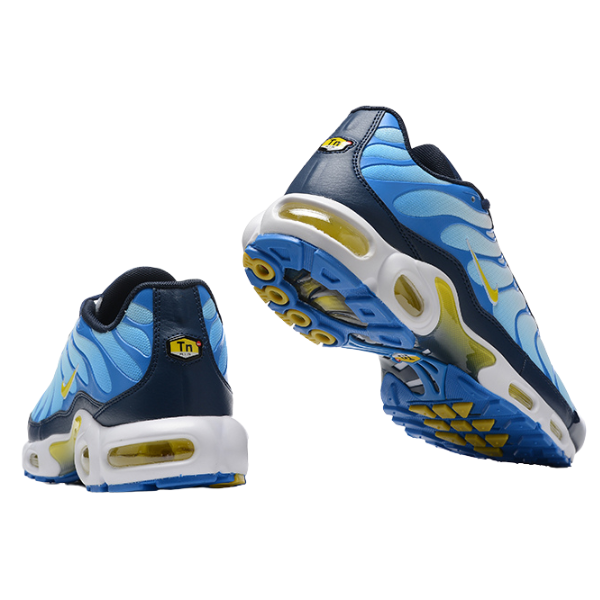 Zapatillas Nike Air Max Plus TN azules topacio dorados informales