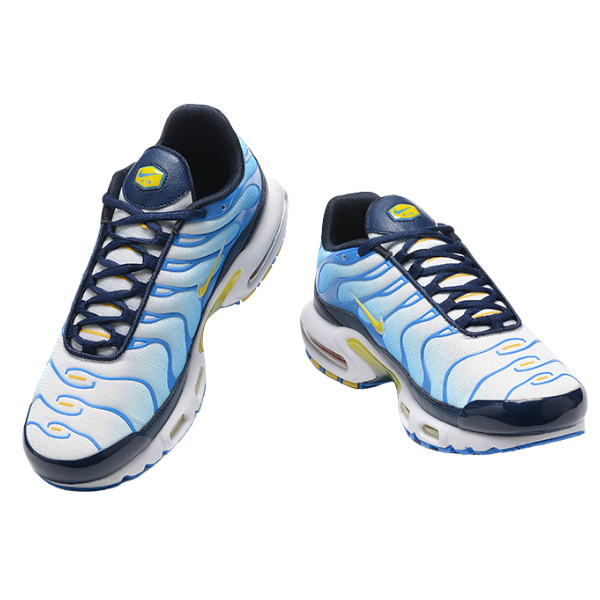 Zapatillas Nike Air Max Plus TN azules topacio dorados informales