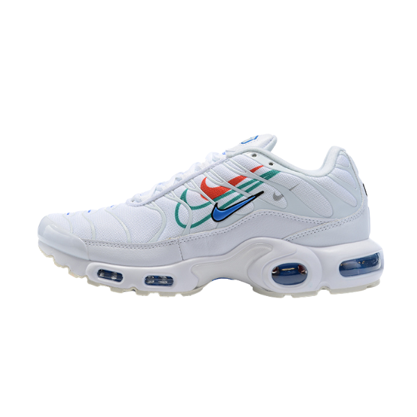 Nike Air Max Plus TN White Multi Swosh Casual Shoes