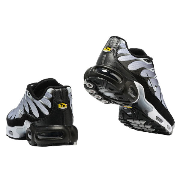 Nike Air Max Plus TN White Silver and Black Casual Shoes