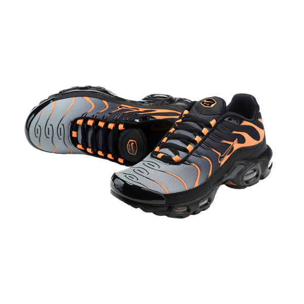 Nike Air Max Plus TN White Black Orange Casual Shoes