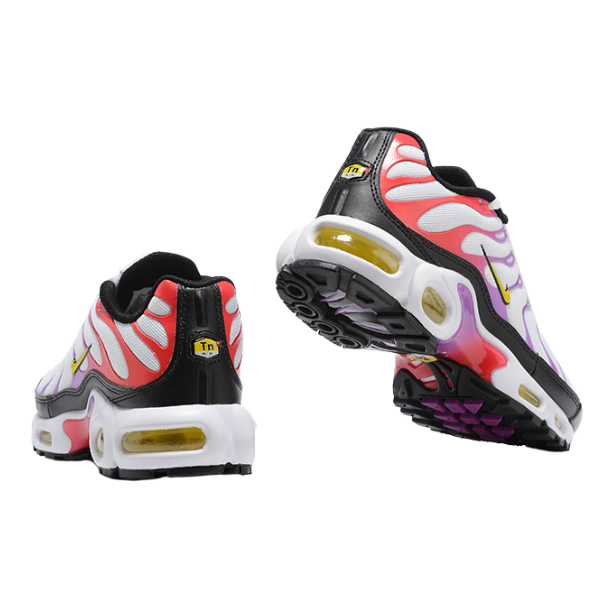 Nike Air Max Plus TN Zapatillas casuales blancas, rojas y moradas