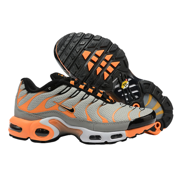 Zapatillas Nike Air Max Plus TN informales en gris y naranja