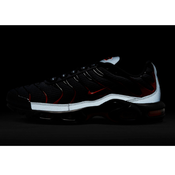 Nike Air Max Plus TN Gray and Orange Casual Shoes