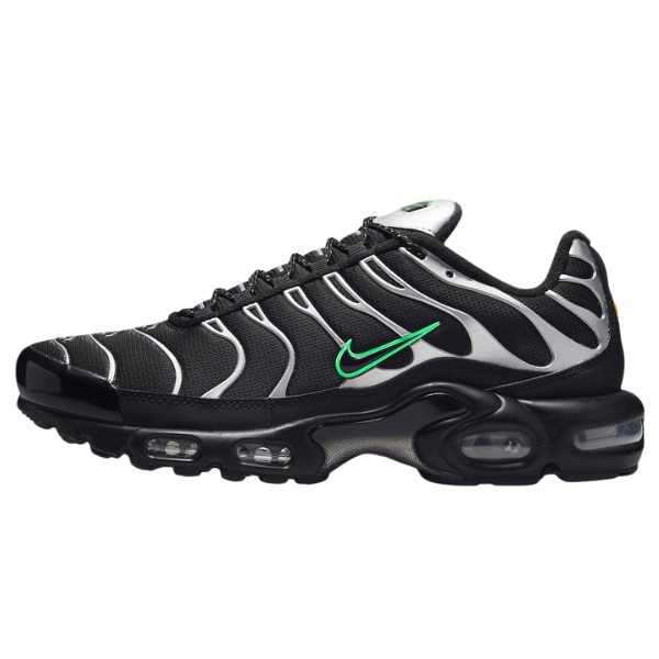 Nike Air Max Plus TN Black Silver Green Casual Shoes