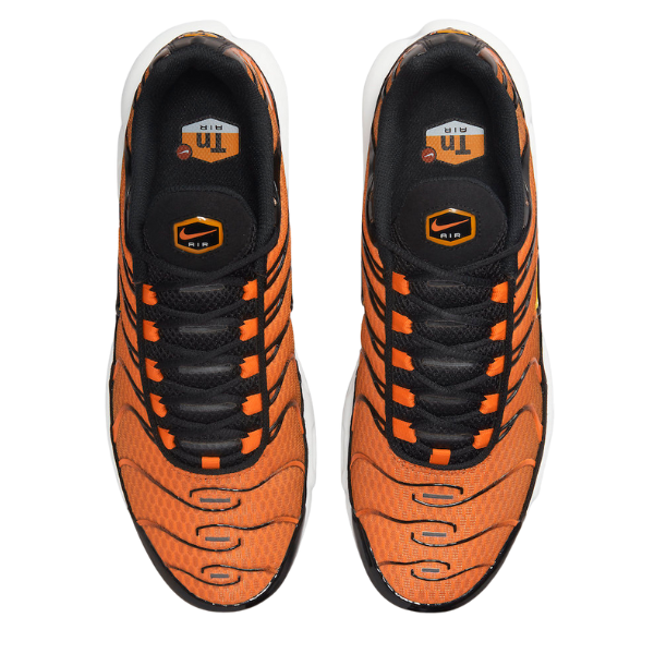 Nike Air Max Plus TN Safety Orange Black Casual Shoes