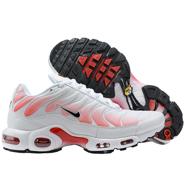 Zapatillas Nike Air Max Plus TN informales en rojo y blanco