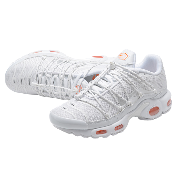 Nike Air Max Plus Utility Blanco Seguridad Naranja Zapatos Casuales