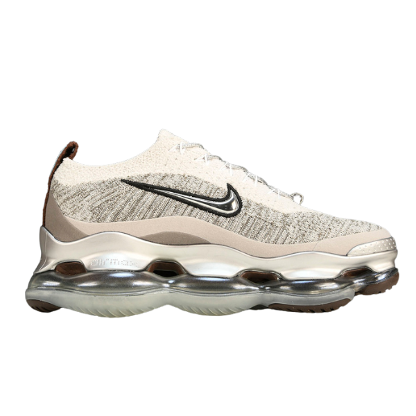 Zapatillas casuales Nike Air VaporMax Scorpion color bronceado y plateado