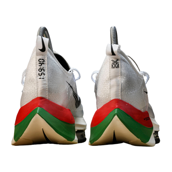 Zapatillas de running Nike Air Zoom Alphafly Next% 2 color blanco vela