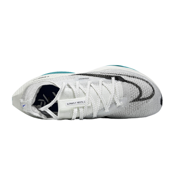 Zapatillas de running Nike Air Zoom Alphafly Next% 2 en blanco y jade transparente