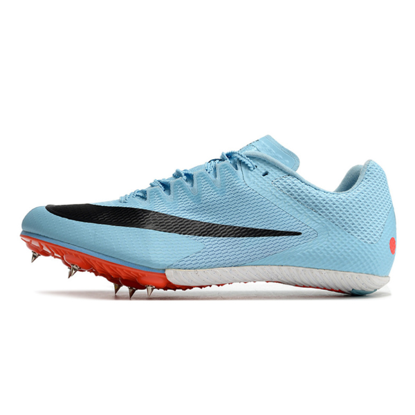 Nike Rival S10 Light Blue Running Spikes Shoes 