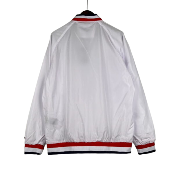 Chaqueta cortavientos blanca de Tommy Hilfiger 