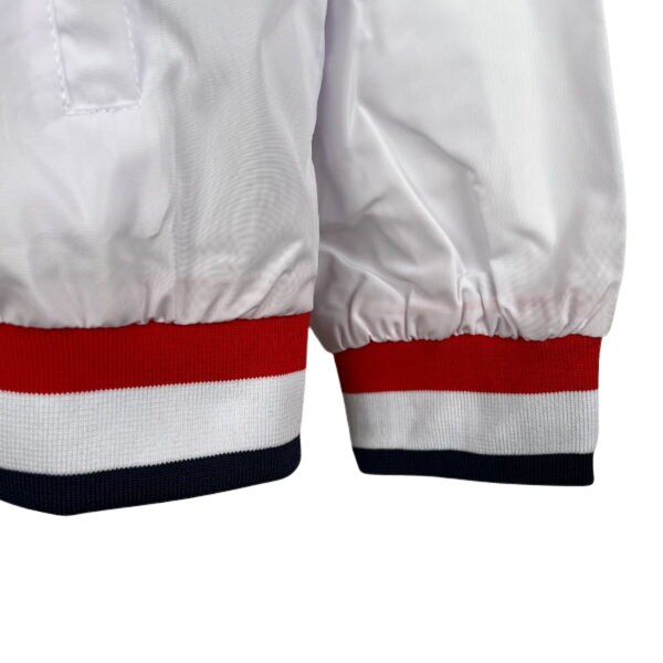Chaqueta cortavientos blanca de Tommy Hilfiger 